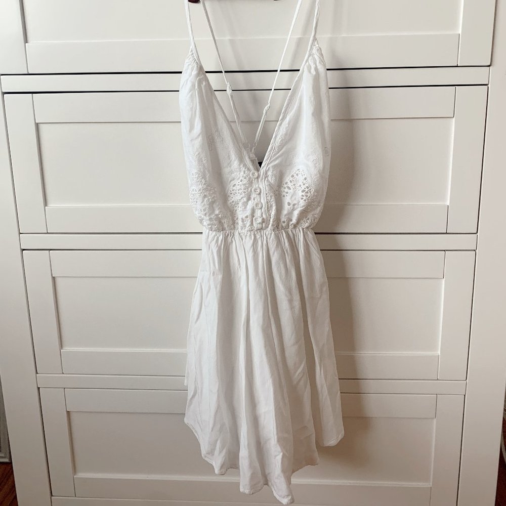 LF Seek The Label White Romper- XS